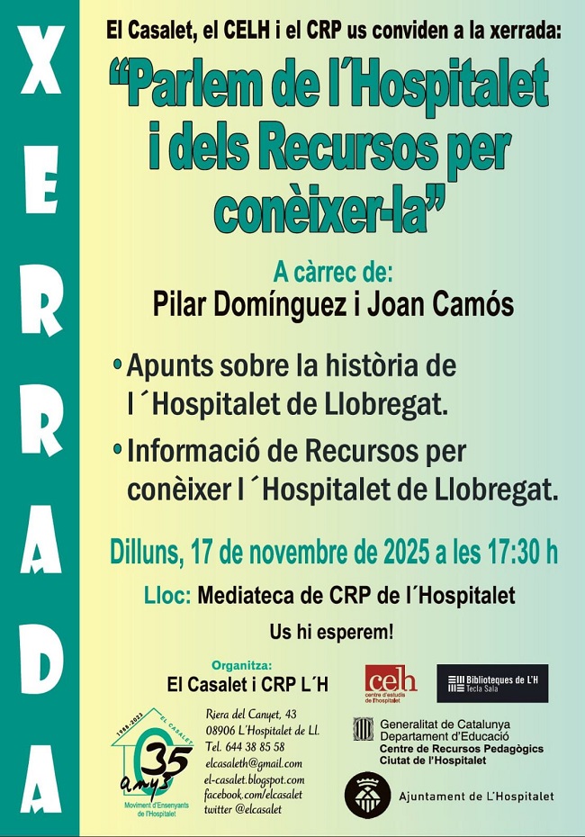 cartell conèixer l'h agenda int